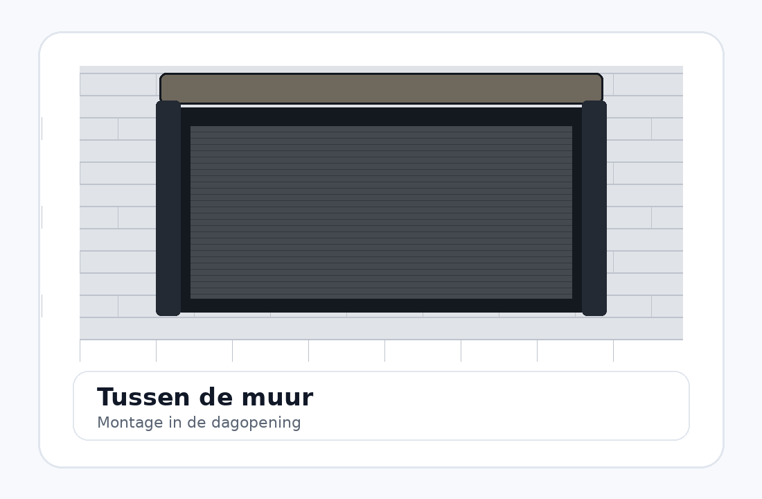 Tussen de muur
